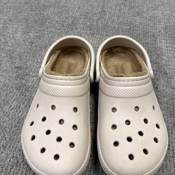 Crocs Slip On Shoes Beige Women’s Size 10 - Picture 6 of 9